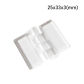 2Pcs 25x33x3mm