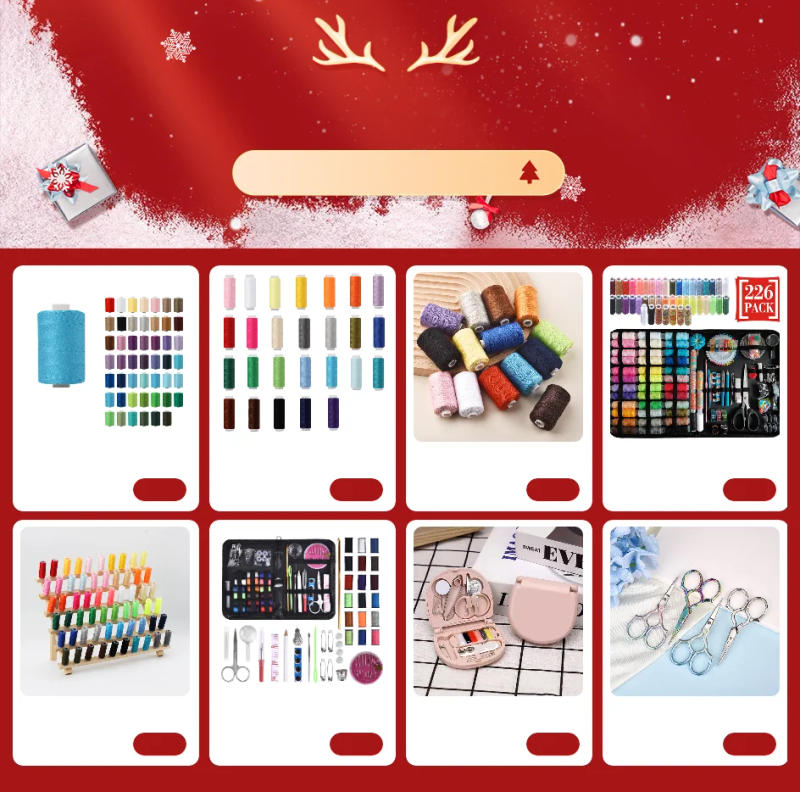 Description Picture 2 of item6 Roll/Set 400 Yards Sewing Thread Machine Hand Embroidery Good Polyester Thread Strong Durable For Needlework DIY Sewing Repair