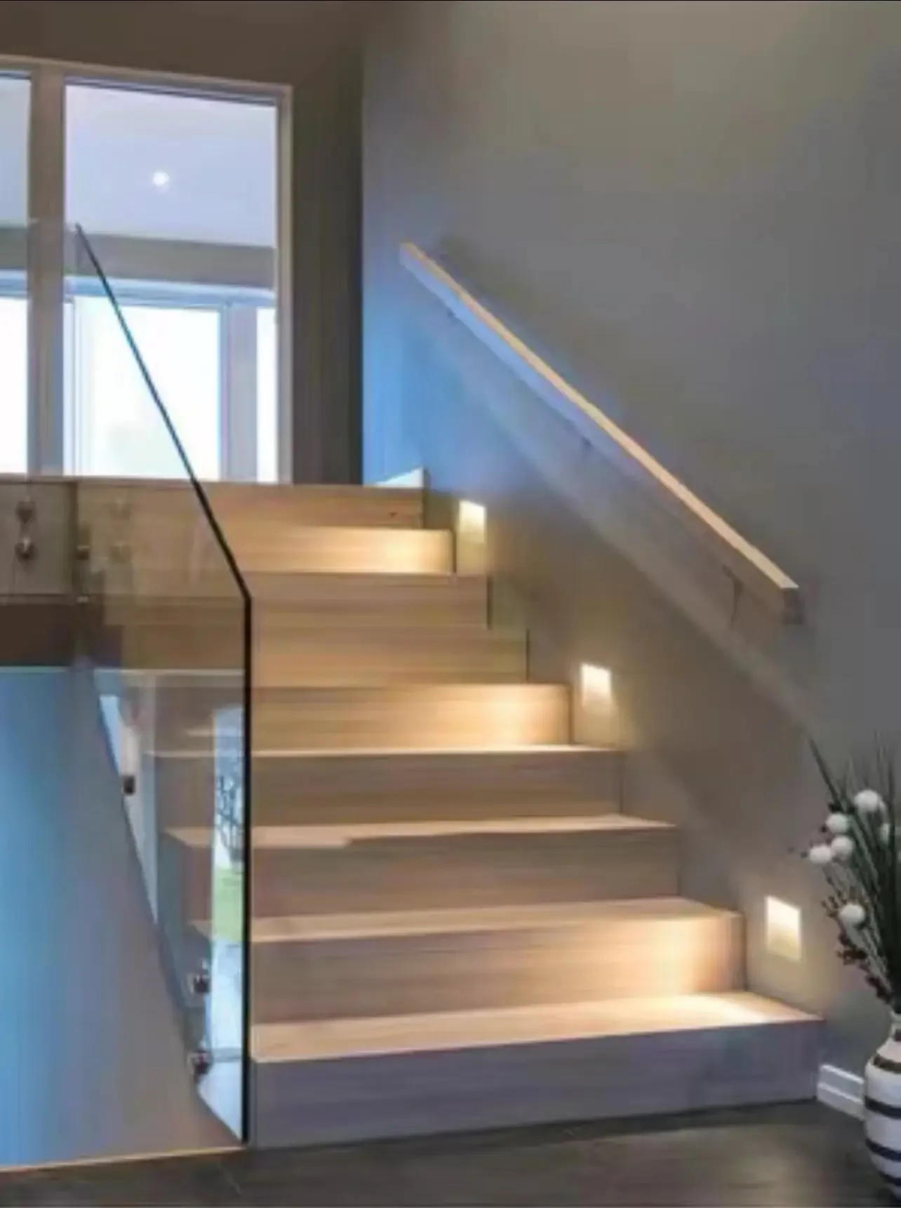 Description Picture 3 of itemEmbedded Frameless LED Step&Stair Wall Lamps 3W Motion Sensor Indoor Bedroom Ladder Foyer Corner Intelligent NightLight