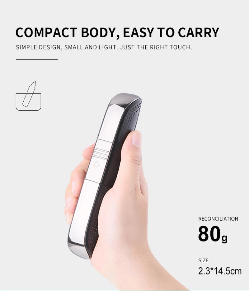 Description Picture 4 of itemKeme 3in1 Waterproof Ear Nose Hair Trimmer For Men Rechargeable Eyebrow Beard Trimer Electric Ear Cleaner Nose Hair Removal