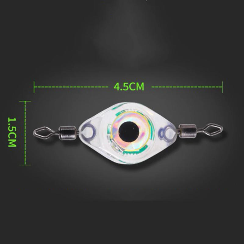 Description Picture 5 of itemLED Fish Lamp Mini Fishing Lure Light LED Underwater Eye Shape Fishing Squid Fishing Bait Luminous Lure For Attracting Fish Part