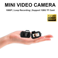 HD 1080P Mini Camera Portable Pocket Cam with LCD Screen Digital Camera with Flash Light Video Recorder Student Small Camcorder