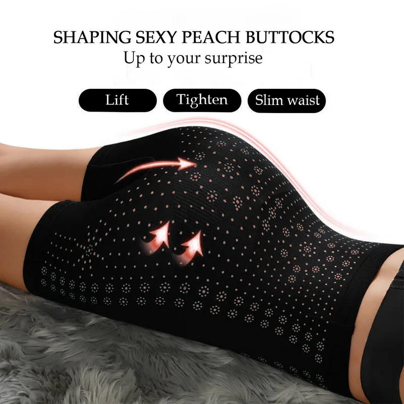 Description Picture 5 of itemNew Ionstech Unique Fiber Restoration Shaper Women Tummy Control Panties High Waist Slimming Shorts Waist Trainer Body Shaper
