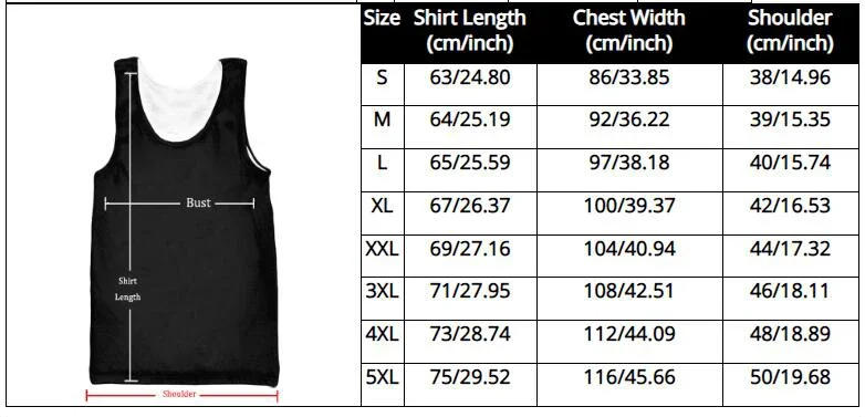 Description Picture 2 of itemNew Fashion Women/Men's 3D Print MAJESTY-Rock Tank Tops Harajuku  Vest  Summer Undershirt Shirts Streetwear
