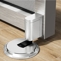 Zinc Alloy Punch-free Windproof Mechanical Door Stop Door Stopper Outdoor Door Stopper Stopper For Doors  Door Protection