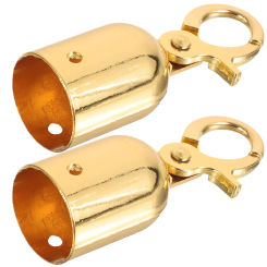 Rope End Stopper Cord Stopper End Tip Cap Rope End Connector Snap Hook Concierge Rope Hook Hang Rope Connect Hook Rust Proof