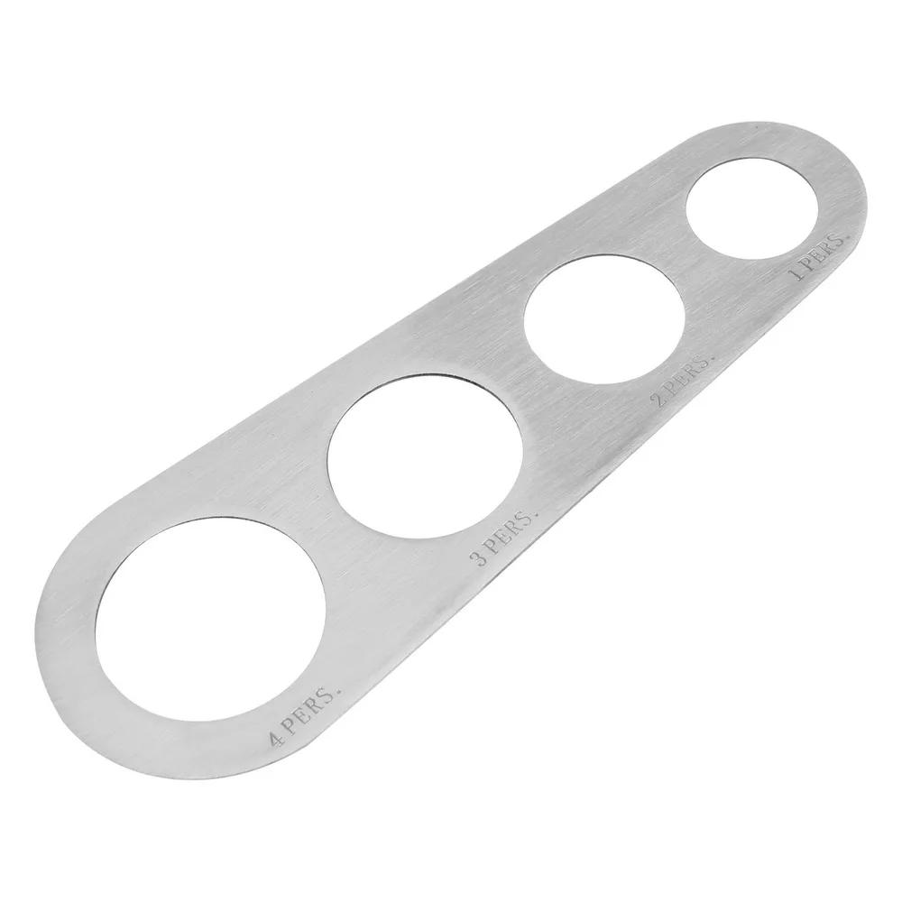 Description Picture 4 of item4 Holes Spaghetti Measurer Stainless Steel Kitchen Accessories 1Pcs Pasta Noodle Measure