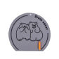 grey-Polar Bear