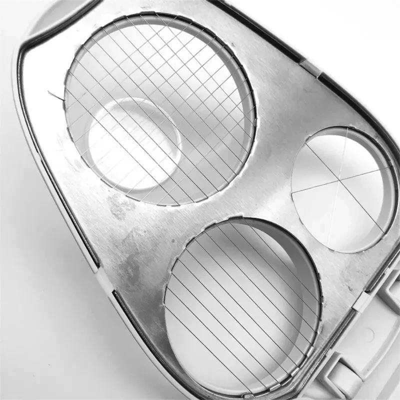 Description Picture 6 of item3in1 Creative Egg Slicer Hard Boiled Eggs Slicers Kitchen Food Slicers Fruit Vegetable Manual Slicers Household Kitchen Supplies