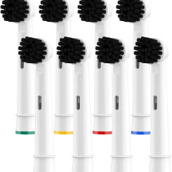 Oral B Electric Toothbrush Replacement Brush Heads Compatible with Oral-B Electric Toothbrush Charcoal Bristles Wholesale