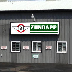 60x240cm ZUNDAPP Flag Banner Tapestry Polyester Printed Flag Garage or Outdoor For Decoration