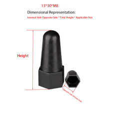 Hexagonal Nut Plastic Protective Cap/Screw Decorative Cap
