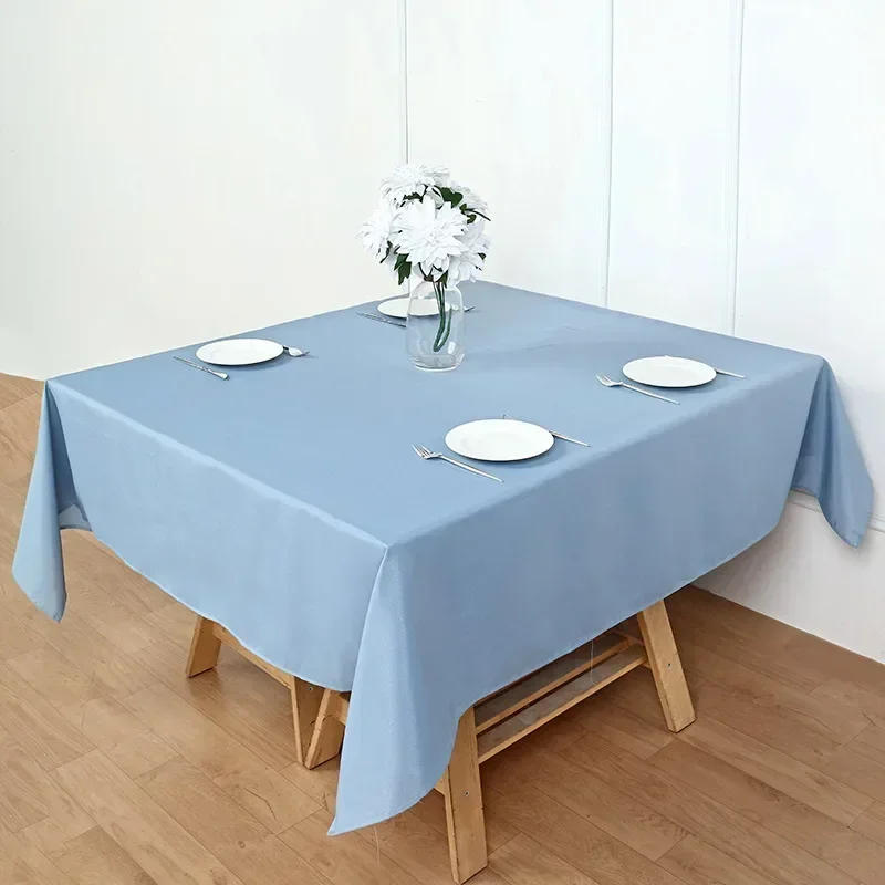 Description Picture 5 of item2024  Table cloth polyester tablecloth round table cloth circular solid