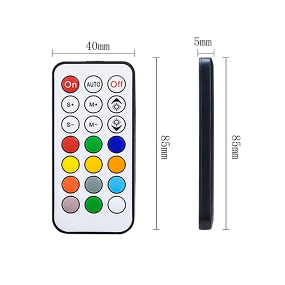 Description Picture 4 of itemNEW DC5-24V WS2812B WS2811 LED Controller RF 14key / 21Key Remote Wireless 350+ Dream Effect 3pin SM JST RGB IC Led Strip Lights