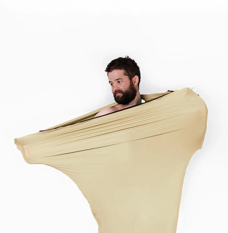 Description Picture 3 of itemNaturehike 2023 Sleeping Bag Liner Ultralight High Elastic Mummy Quilt Winter Wearable Portable Camping Pocket Sleeping Bags