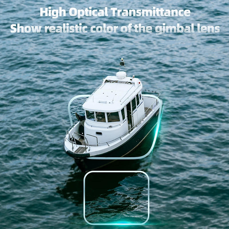 Description Picture 3 of item9H HD Tempered Glass Film for DJI Air 3 Drone Lens Anti-Scratch Protective Explosion-proof Camera Cover Films Accessories