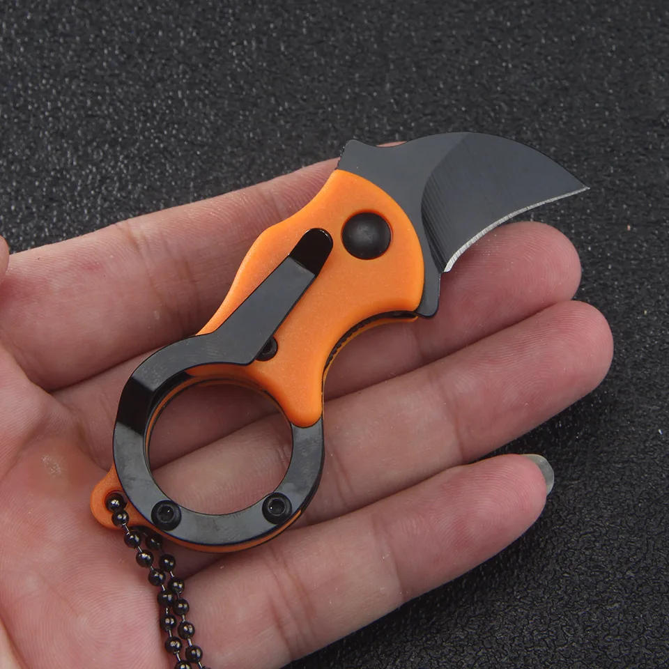 Description Picture 6 of itemClaw knife Carrying Express Keychain Cs Go Karambit Knife Outdoor Survival Tactical Camping Hunting Knives EDC Self-defense Tool