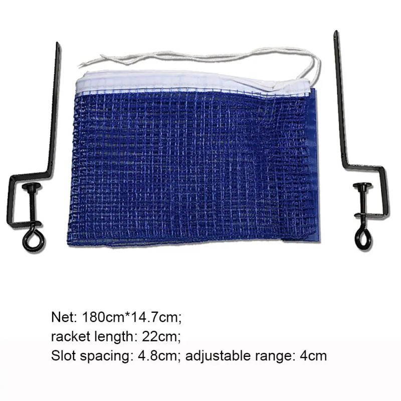 Description Picture 2 of itemConvenient Professional Standard Easy Install Sports Supplies Table Tennis Net Ping Pong Mesh Simple Support