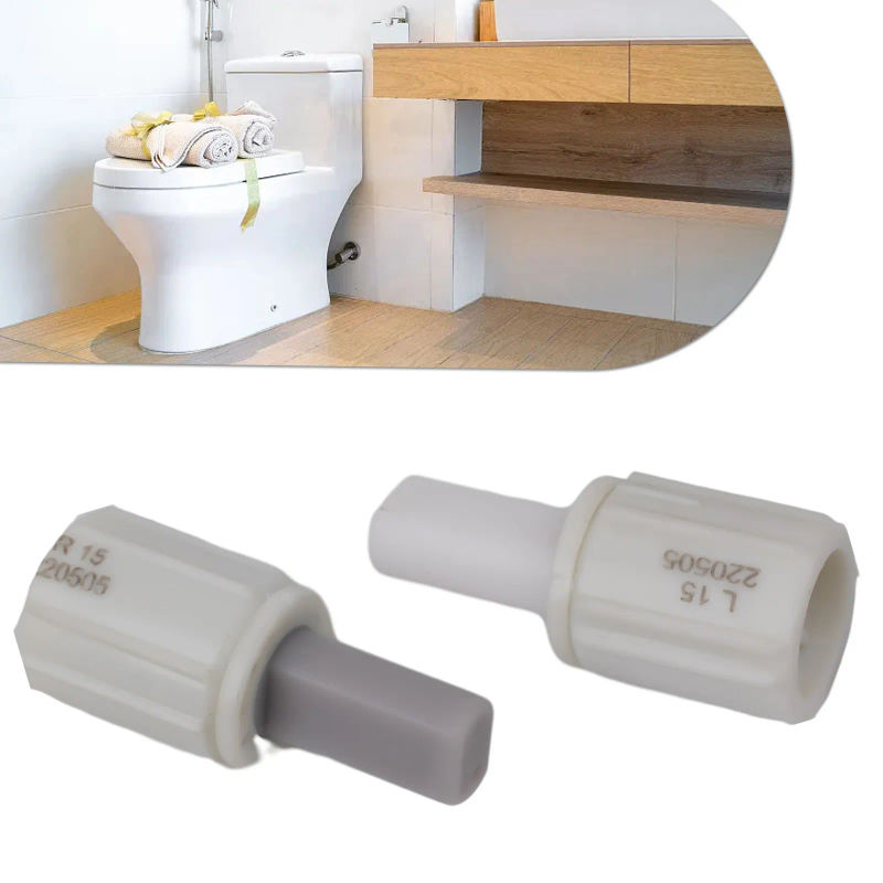 Description Picture 3 of item1Pair Toilet Soft Close Hinge Seats Hinge Replacements Traditional & Contemporary Toilet Lid Hinges Fixing Connector Accesories