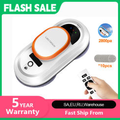 Liectroux HCR-09 Window Cleaning Robot,Robot Vacuum Cleaner for Window,Robot Window Cleaner,Electric Glass Wiper,Floor Mop Robot