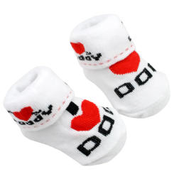 Baby Cotton Socks,Letter Printed Cute Mini Girls Boys LOVE HEART 0-6 Months Newborns Toddler Floor Bedding Socks