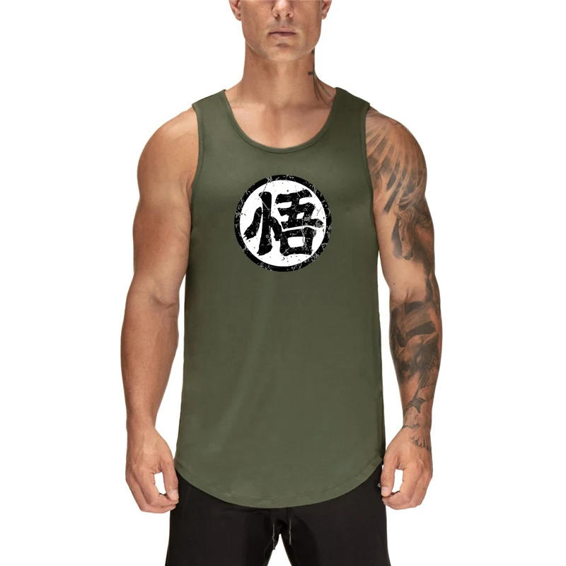 Description Picture 6 of itemHot Selling Sports Mesh Breathable Quick Dry Clothing Gym Bodybuilding Workout Tank Tops Mens Fitness Running Sleeveless Shirt