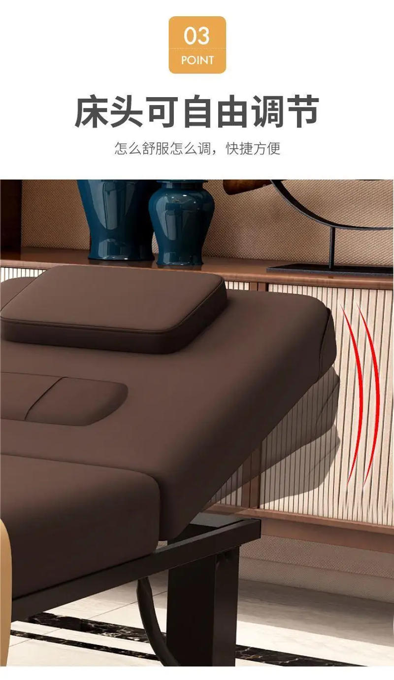 Description Picture 4 of itemSpa Beauty Tattoo Massage Bed Lash Bathroom Speciality Knead Massage Table Adjust Comfort Camilla Masaje Salon Furniture WKMTB