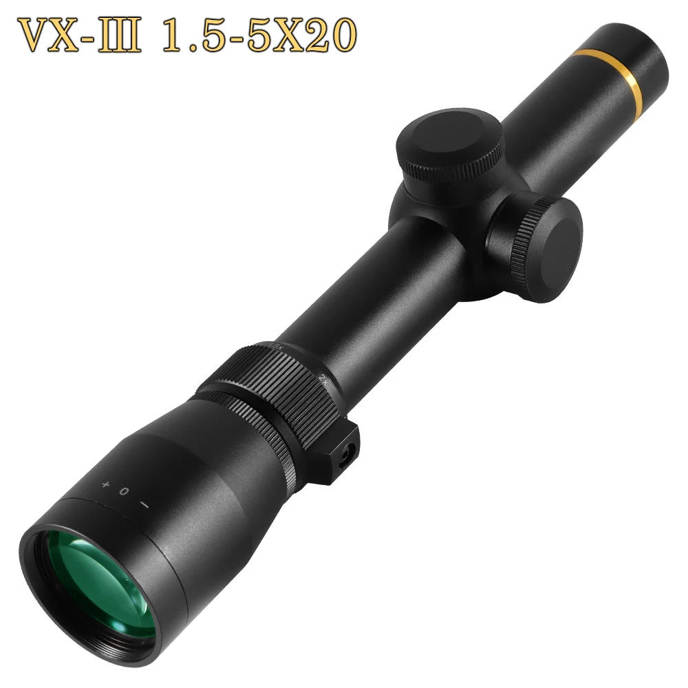 Description Picture 3 of itemTactical Optics VX-3i 1.5-5X20 mm Duplex Mil-dot Reticle Rifle Scope Hunting Sight HD Aseismatic Single Barrel Riflescopes