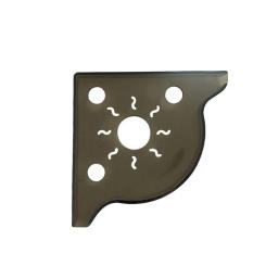 Triangle Fish Tank Corner Storage Rack Punch-free Clear Aquarium Plant Holder Space Saving Decorative Coral Bracket for Home