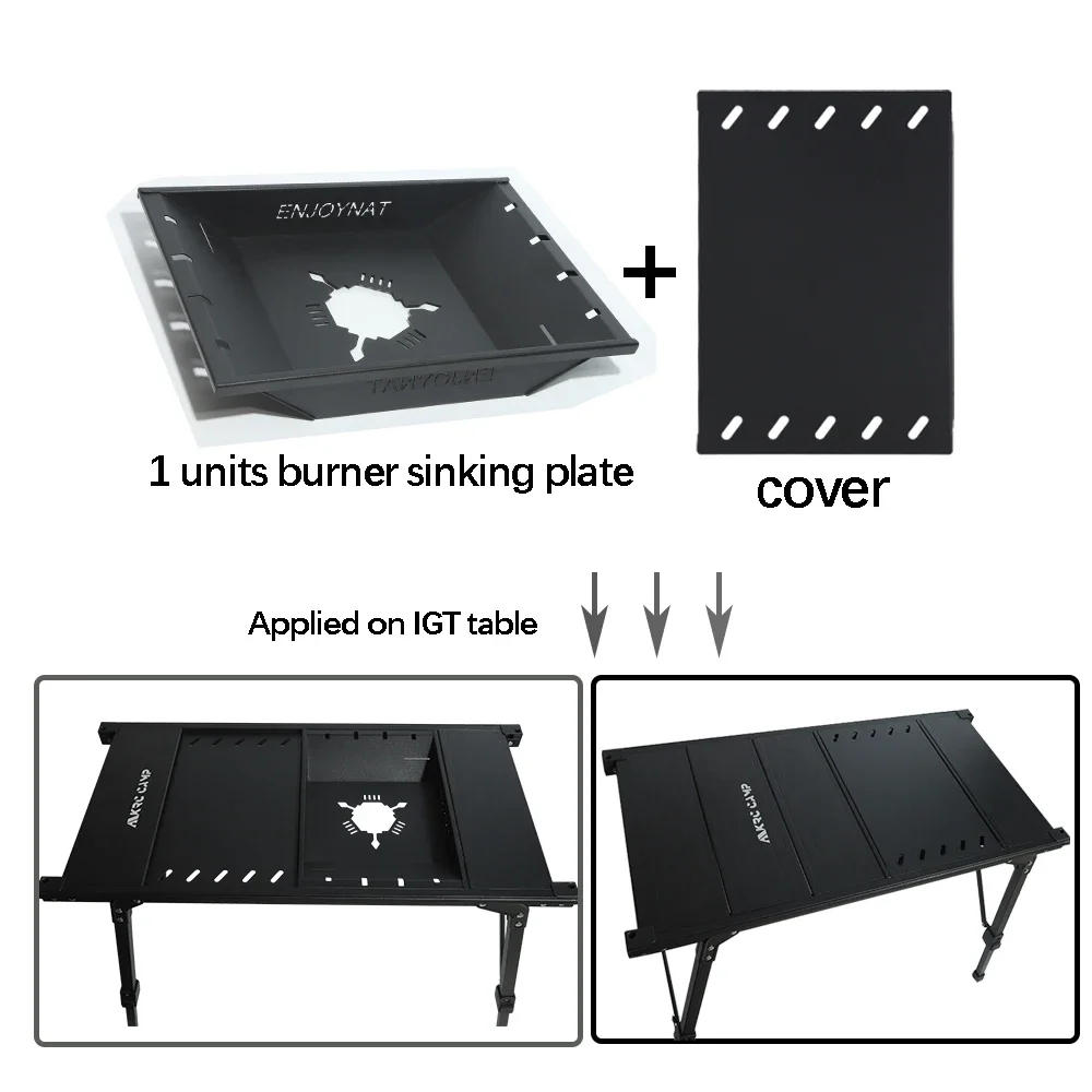 Description Picture 4 of itemCamping IGT Table Board Outdoor Stove IGT Unit Board 1 Units Board Designed for Camping Burner IGT Table Accessories Stove Plate