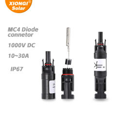 XIONGISOLAR 1 Pcs Diode PV Connection 10A 15A 20A 30A Blocking Diode to Connect Solar Panels in Parallel Solar Connector