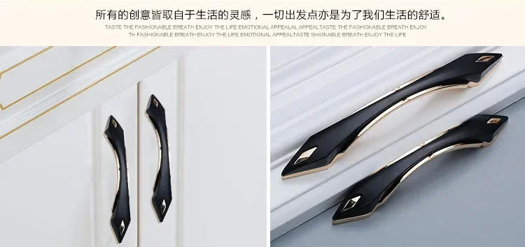 Description Picture 5 of itemSimple Light Luxury Cabinet Door Furniture Hardware Accessories Door Handle Wardrobe Door Drawer Handle Cabinet Handles