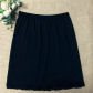 Lace edge black