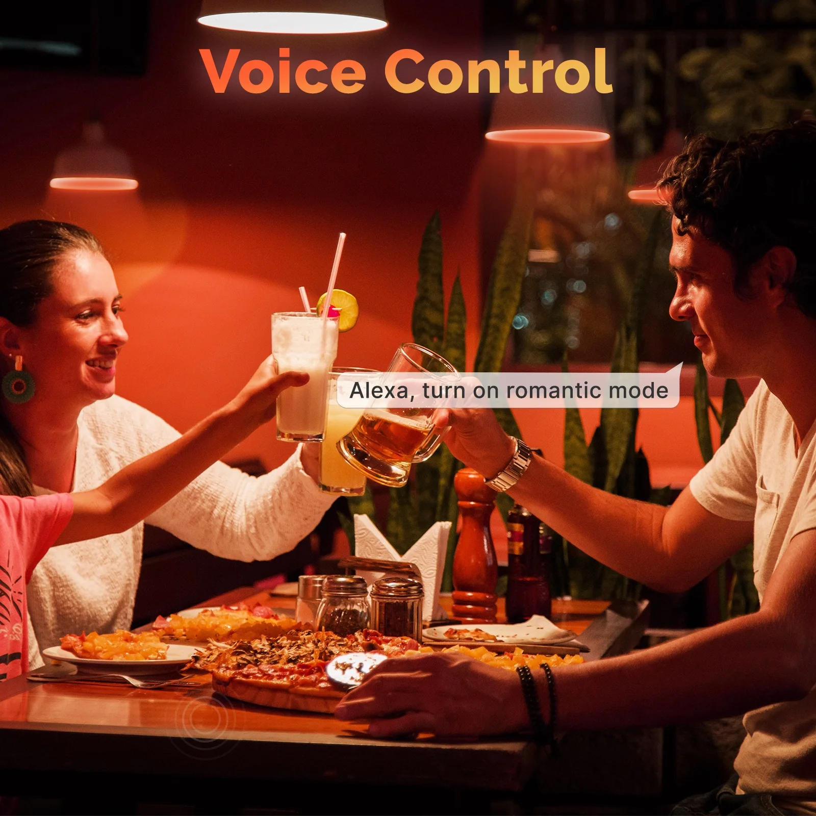 Description Picture 6 of itemMOES Tuya WiFi Smart ST64 Edison LED Light Bulbs 16 Million RGB Color Changing 2700K-6500K Dimmable Work with Alexa/Google Home