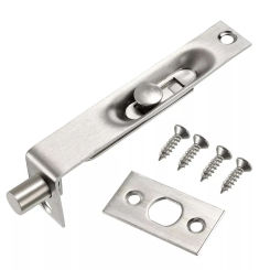 Flush Bolt Security Door Guard Complement Your Decor Mounting Screw Mm X Mm Note Product Name Door Chain Bolt Lock