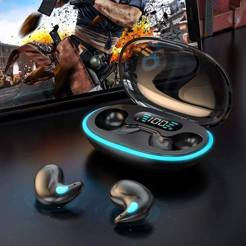 Description Picture 4 of itemSleeping Earbuds Wireless Mini Headphones For Work TWS Bluetooth Earphones Stereo Hidden Headset with Mic HD Call Waterproof X55