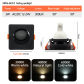 Square 3W Black