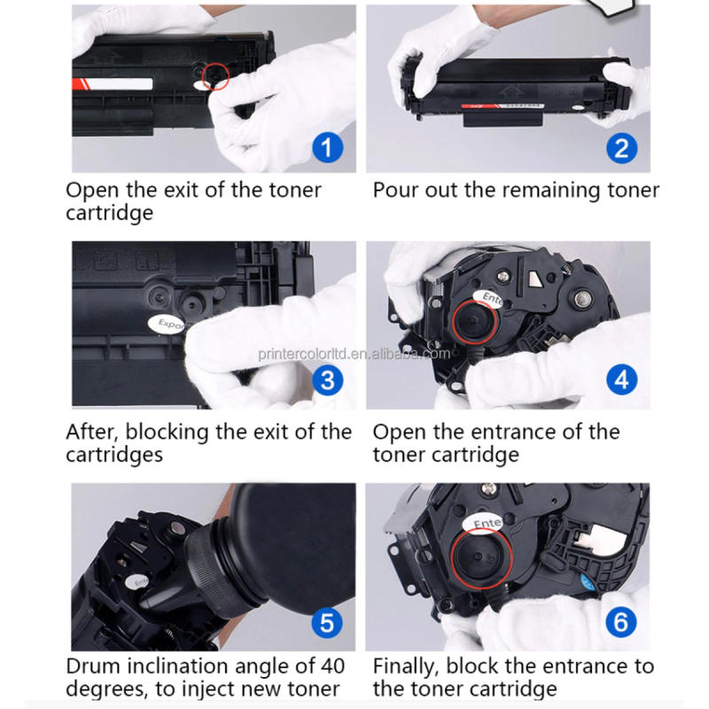 Description Picture 5 of item80g PE-216 PC-216 Printer Toner Powder Refilled Kits Dust Reset For Pantum M6506 P2506w M6506w M6506nw M6556n M6556nw M6606n PE