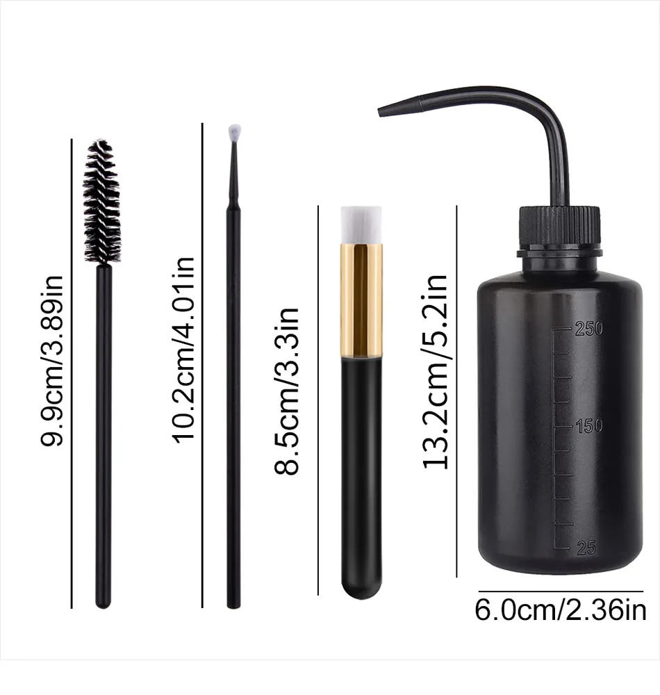 Description Picture 3 of itemEyelash Extension Supplies Set Lashes Micro Brush Disposable Mascara Wands Applicator Individual Eyelash Microbrush Makeup Tools