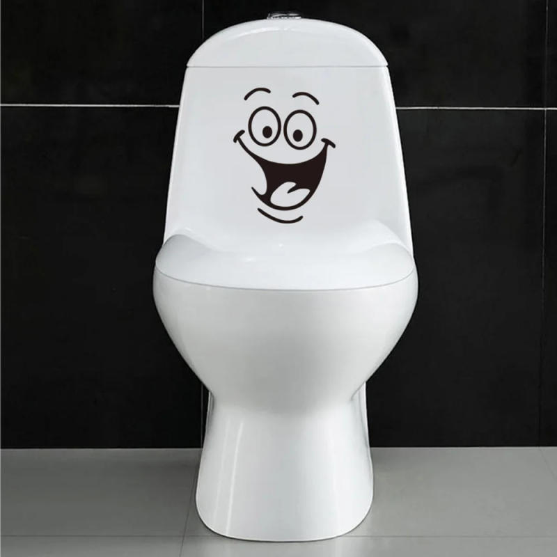 Description Picture 5 of itemFunny 3D Toilet Stickers Personality Antics Removable Toilet Stickers Bathroom Toilet Decoration Self-adhesive Wall Stickers
