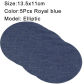 13.5x11cm-royal blue