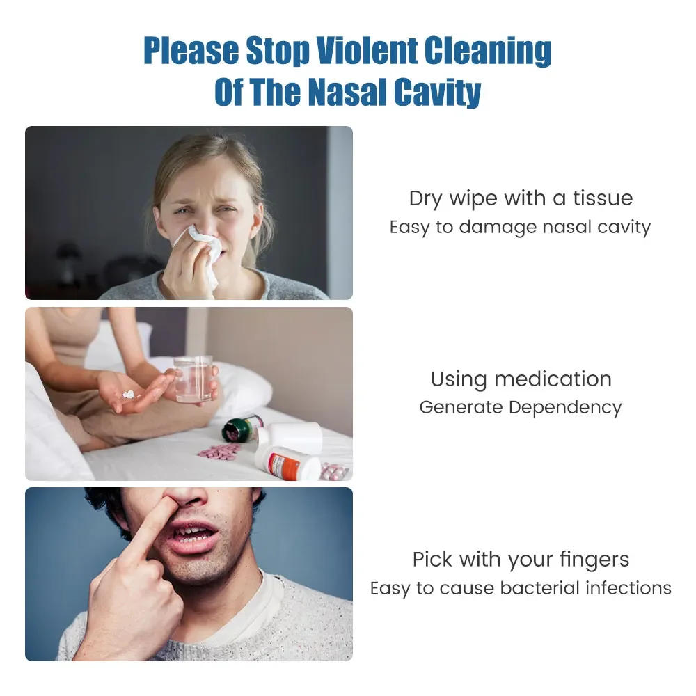 Description Picture 3 of item30PCS Waterpulse 2.7g 4.5g Nasal Wash Salt Rinse Mix Allergic Rhinitis Nose Cavity Protector Irrigation Adult Kid Nose Cleaner