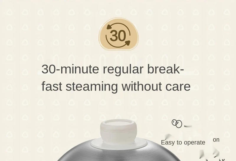 Description Picture 5 of item350W Electric Egg Boiler Breakfast Machine Egg Cookers Automatic Steamer Multicooker Egg Custard Steaming Cooker with Timer