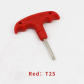 Red wrench T25