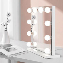 6Pcs USB 5V 2A LED Bulbs Led Vanity Mirror Lights Kit Vanity Make Up Light Dressing Table Lamp Mirror Lights Strip