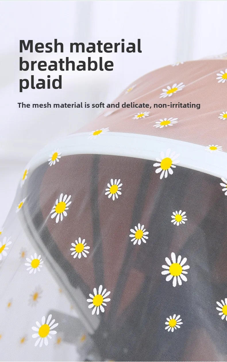 Description Picture 4 of itemBaby Stroller Mosquito Net Pushchair Cart Insect Shield Net Baby Stroller Accessories Mesh Safe Infants Protection Mesh Cover