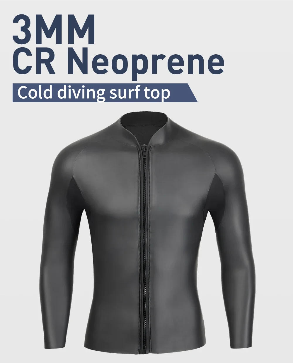 Description Picture 4 of itemWomen 3mm CR Blind Seam Flexible Wetsuit Jacket & Pant - Slim, Neoprene Smooth Skin for Diving, Surfing, Winter Swimming