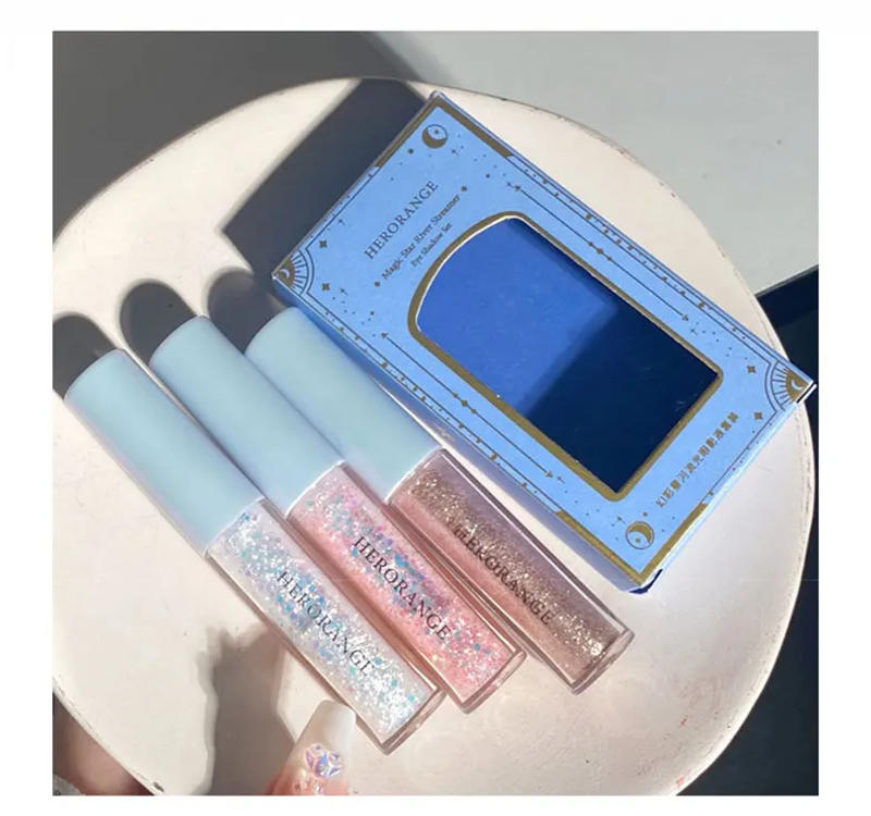 Description Picture 2 of itemEye shadow liquid pearlescent fine shiny film high gloss sleeping silkworm brightening liquid eye shadow