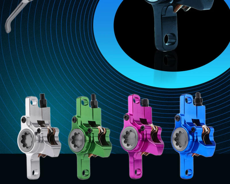 Description Picture 5 of itemBicycle Hydraulic Disc Brake 2 Piston MTB Brake Caliper IIIPRO E2 Mountain Bike Brake Oil Pressure 800/1550mm Front Rear Brake