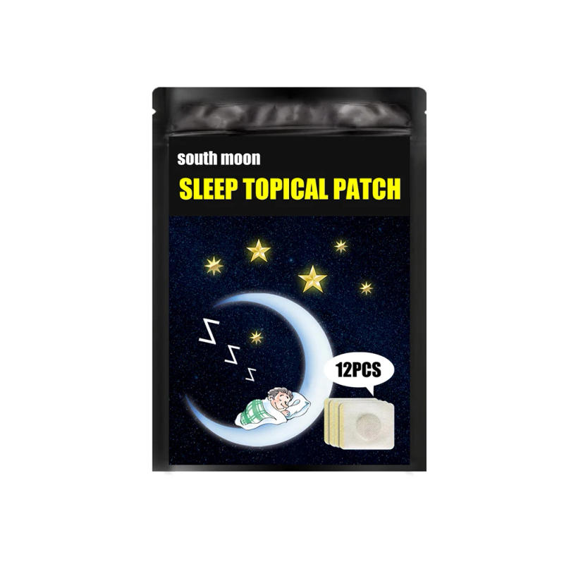 Description Picture 5 of item12Pcs Sleeping Aid Natural Herbal Patch  Sleeping Anxiety Massage Stickers  for Women Man Sleep Aid Device